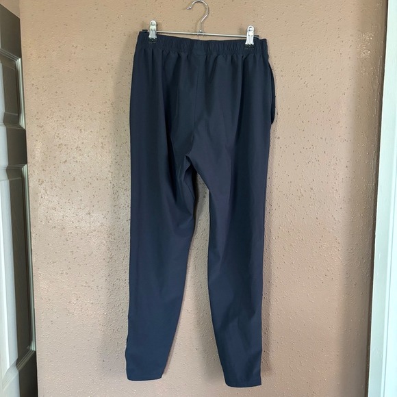 Gymshark Arrival Woven Joggers Mens XS Black Tapered Athletic Pants A2A1N - Picture 5 of 9